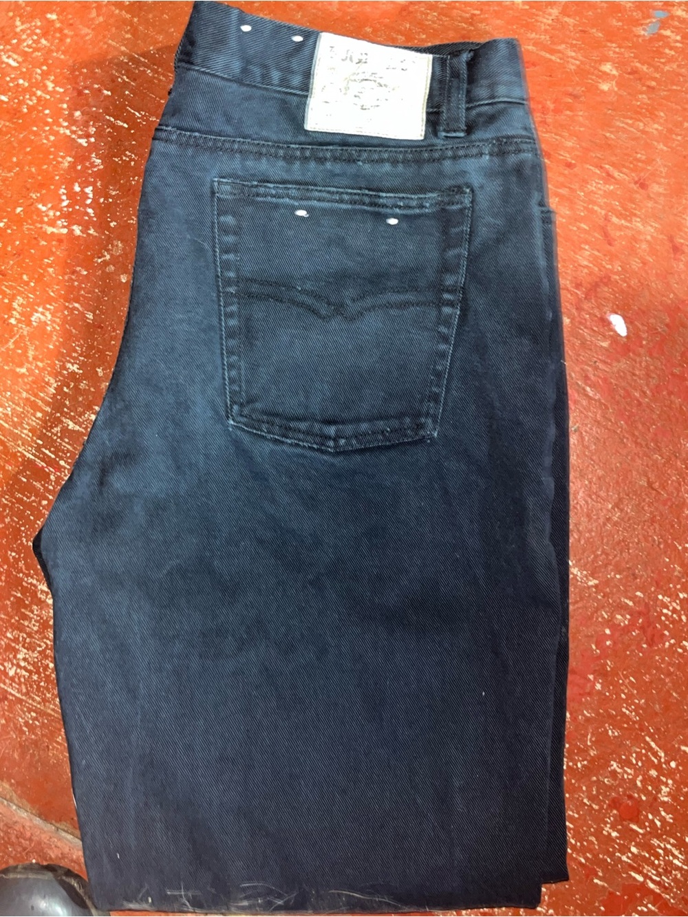 Vintage Men’s Gold Crest Bugle Boys Black Jeans 36” x 30”